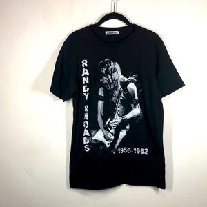 NWT Immortal Randy Rhoads black band tee size medium